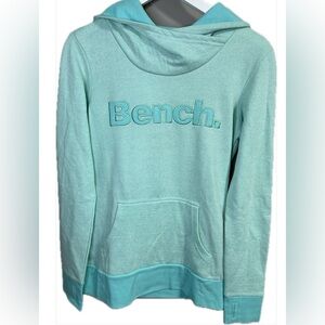 Bench Aqua Blue Hoodie Size Small